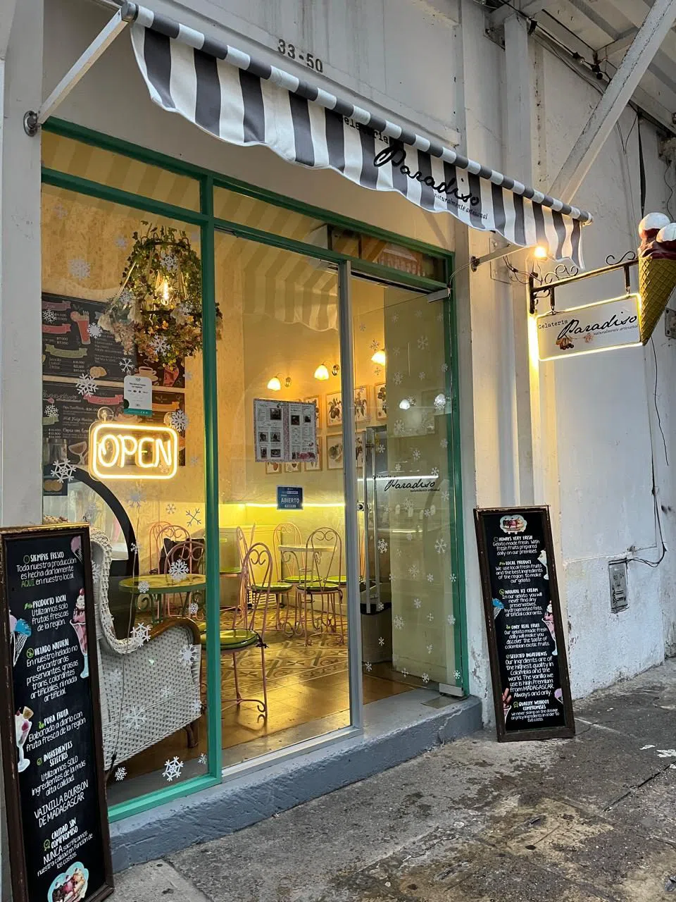 Gelateria Paradiso, Cartagena