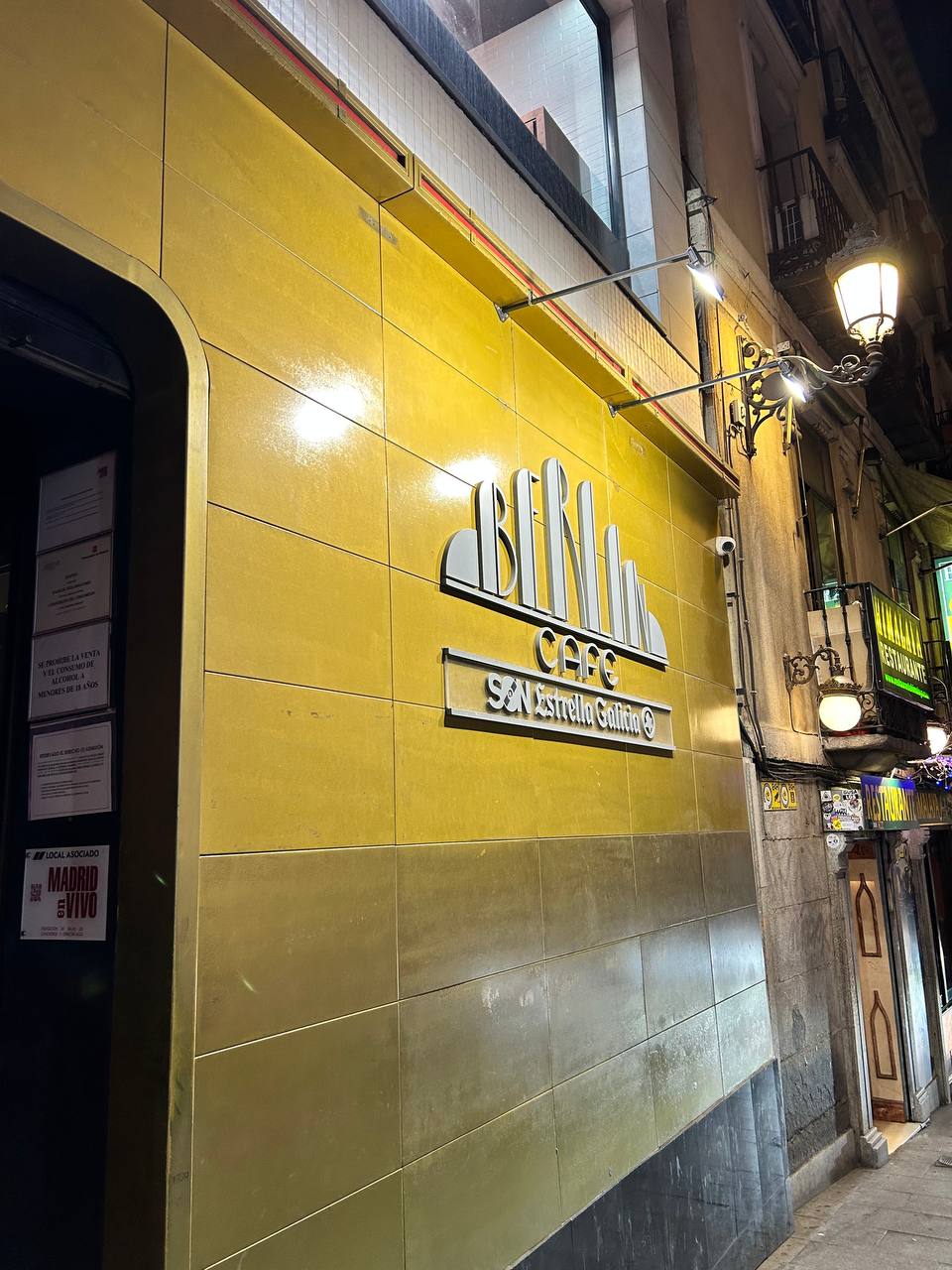 Café Berlín, Madrid