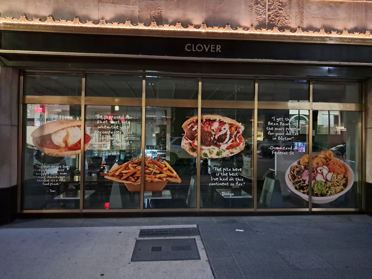 Clover Food Lab, Boston